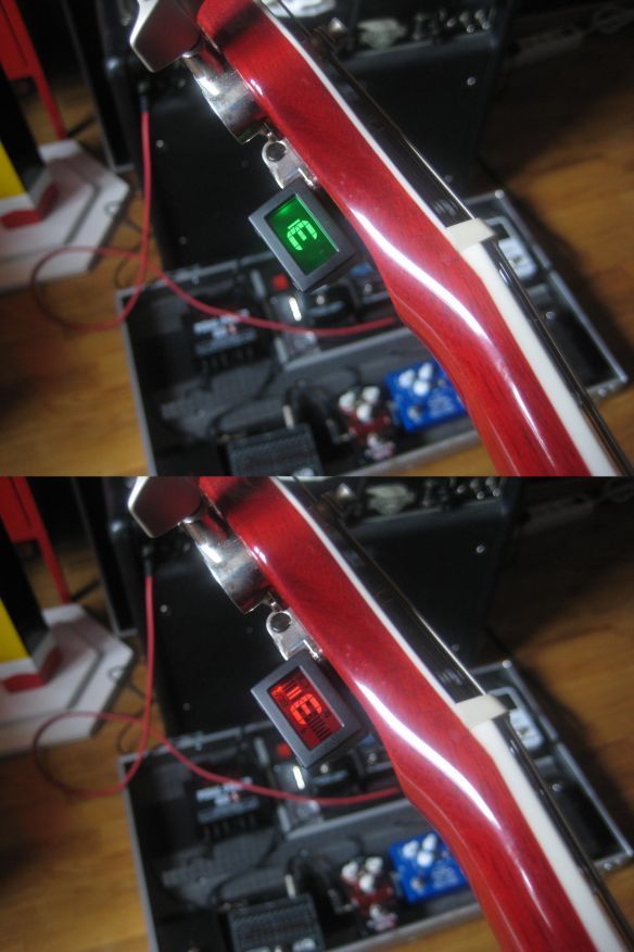 afinador guitarra